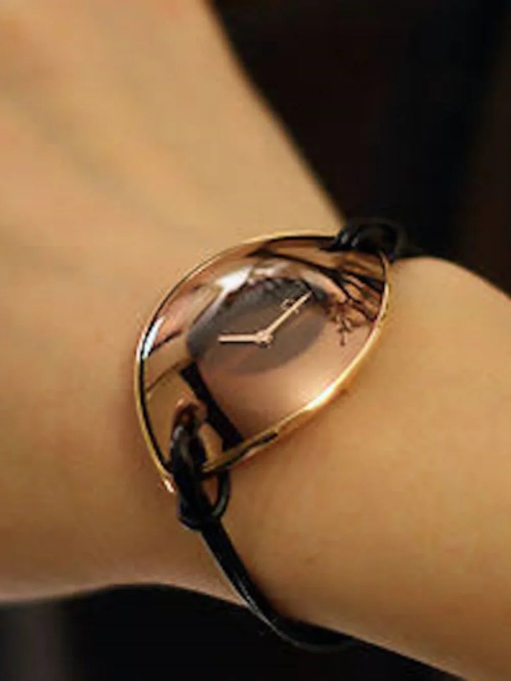 ✨NEW Luxe Calvin Klein Suspension CK Bronze Dial Women Watch Swiss Quartz K33235